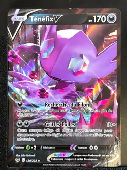 Carte Pokemon Tenefix V 120/202 EB01 EB1 Epee et Bouclier FR - Image 2