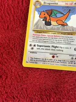 Dragonite Kids WB Movie 5 Black Star Promo (Holo Stamped) WotC Pokemon Played - Image 4