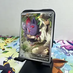 N's Zorua SVP 189 Black Star Promo -Near Mint- Pokemon TCG - Image 3