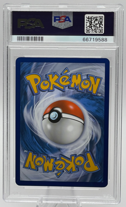 2017 POKEMON SUN & MOON CRIMSON INVASION #71 JIGGLYPUFF REVERSE FOIL PSA 9 MINT - Image 2