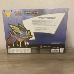 Pokemon TCG Celebrations Zacian LV. X Deluxe Pin Collection Box Factory Sealed - Image 2