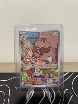 Arven's Greedent 205/182 NM Illustration Rare Sv: Destined Rivals Pokemon TCG - Image 1
