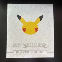 Pokemon TCG Celebrations ETB Players Guide Book - Image 1