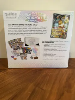 Pokemon TCG Prismatic Evolutions ETB - Sealed - Box Damage - Read - Image 3