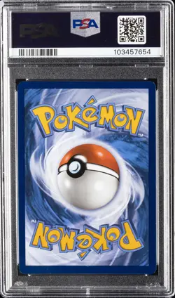 2025 POKEMON PRE EN-PRISMATIC EVOLUTIONS POKE BALL REVERSE HOLO VAPOREON PSA 9 - Image 2