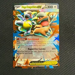 Mega Kangaskhan ex 104/132 NM Double Rare ME: Mega Evolution Pokemon TCG - Image 1