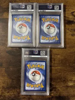 Pokemon Gengar and Mewtwo Sequential Certs Holo Trio From 151 All PSA 9 MINT - Image 3