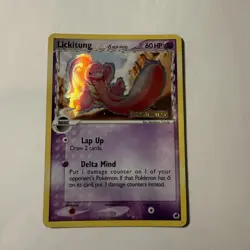 Pokemon Card - Lickitung Dragon Frontiers Stamped 19/101 Reverse Holo - Image 1