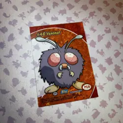 Topps 2000 Pokemon Venonat Clear Card #PC6 TV Animation Light Play Plus LP+ - Image 2