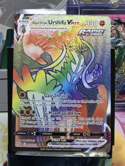 Rapid Strike Urshifu VMAX 169/163 Battle Styles Secret Rare Pokemon Card - Image 1