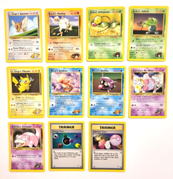 GYM HEROES Unlimited Common 11 card Set/Lot Never Played Pokemon NM/MINT - Image 1