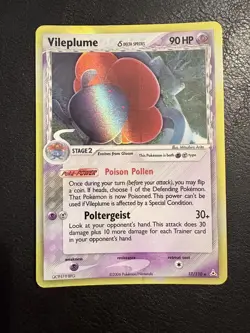 Vileplume Holo 17/110 EX Holon Phantoms Pokemon Card - Image 1