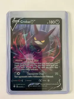Crobat V - 044/072 - Pokemon Shining Fates Sword & Shield Ultra Rare Card NM - Image 1