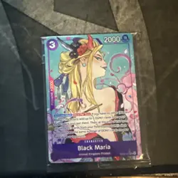 Black Maria (Illustration Box Vol.2) OP08-074 One Piece Promotion Cards Foil - Image 1