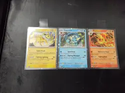 Pokemon Jolteon 169 Flareon 167 Vaporeon 168 Promo Card Set of 3 - Image 1