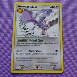 Aerodactyl 15/100 Rare Majestic Dawn Pokemon Card MP English - Image 1
