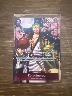 Zoro Juurou Op05 067 Championship One Piece Card Game TCG Limited - Image 1