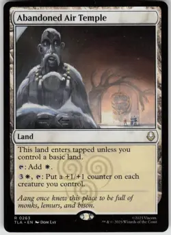 MTG Abandoned Air Temple Normal NM Avatar: The Last Airbender Magic 263 - Image 1