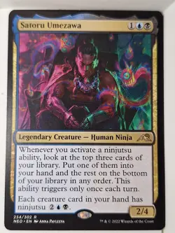 Satoru Umezawa - Kamigawa: Neon Dynasty - Magic the Gathering MTG Nice! - Image 1