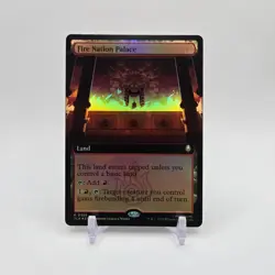 Fire Nation Palace -#389 -Avatar: The Last Airbender -Extended -FOIL MTG - Image 1