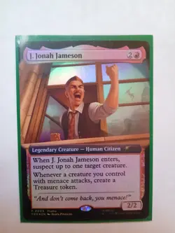 MTG MagicCon 2025 J. Jonah Jameson Foil Promo Exclusive MINT - Image 1