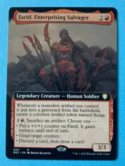 Farid, Enterprising Salvager - 60 - The Brother's War - MTG - BRC - Image 1