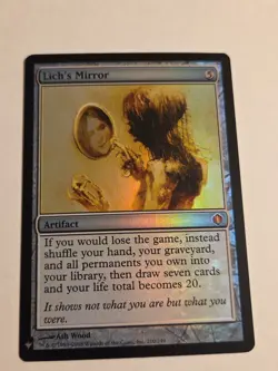 Lich's Mirror FOIL X1 ALA MTG The List Reprints - Image 1