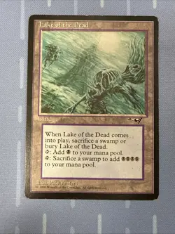 Lake of the Dead - Alliances - VINTAGE Magic The Gathering 1996!! - Image 1