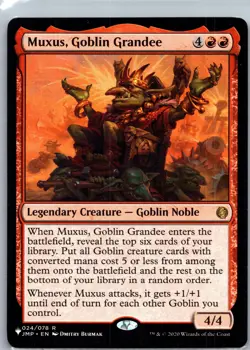 Magic The Gathering Muxus, Goblin Grandee The List MTG - Image 1