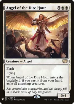 NM Angel of the Dire Hour, MTG, The List, Magic the Gathering, 139 - Image 1