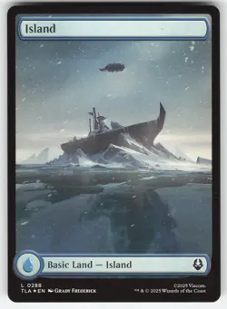 Island FOIL 288 L MTG Avatar: The Last Airbender NM - Image 1