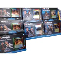 Magic The Gathering - (7) Doctor Who Commander Decks - Full Set - NEW - Image 1