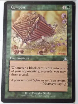 Compost - Urza's Destiny - Magic the Gathering MTG Nice! - Image 1