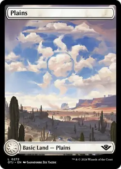 Plains (0272) Outlaws of Thunder Junction MTG Magic The Gathering - Image 1