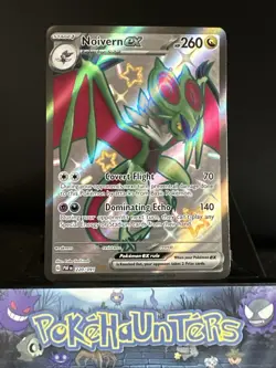 Pokemon Card Noivern ex 220/091 Paldean Fates Holo Shiny Ultra Rare NM - Image 1