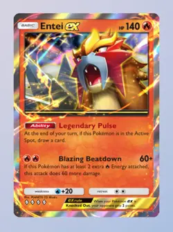 Pokemon TCG Pocket Entei 4 Diamond VIRTUAL - Image 1