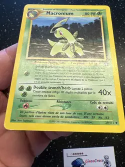 Carte Pokemon Wizards Neo Genesis Macronium 29/111 Francais Vf Fr - Image 4