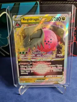 Pokemon Regidrago VSTAR • 136/195 • Silberne Sturmwinde • UR • Deutsch • NM - Image 1