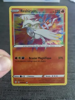 Carte Pokemon Reshiram 017/072 Amazing Epee Et Bouclier Francais - Image 3