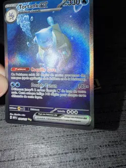 Carte Pokemon Tortank EX 200/165 Alt 151 EV3.5 Ecarlate Et Violet Francais - Image 5