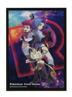 Team Rocket Individual Card Sleeve Pokemon Center Japan Original - Image 1