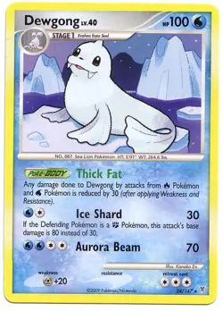 POKEMON • Dewgong Lv.40 RARA • SUPREME VICTORS 24/147 - Image 1