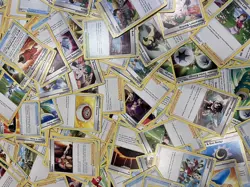 20-100 Genuine Pokemon Trainer Cards Joblot Bundle UK - Image 1