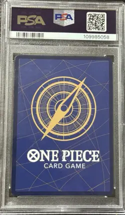 One Piece Card Game Tony Tony Chopper Alt Art Manga PSA 10 English EB01-006 - Image 2