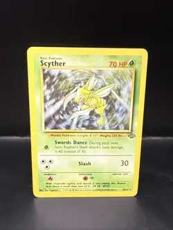 Pokemon Scyther TCG Jungle Non-Holo Rare Card 26/64 Unlimited - Image 1
