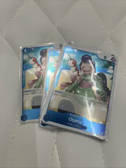 4 One Piece CCG Otama Carrying On His Will R Holo Card OP13-043 NM - Image 1