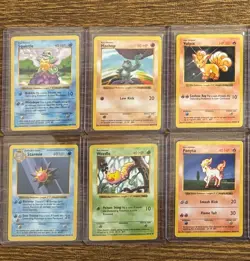 Pokemon 1999 Base Set Shadowless Lot - Vintage WOTC Cards - Rare & Commons LP/MP - Image 2