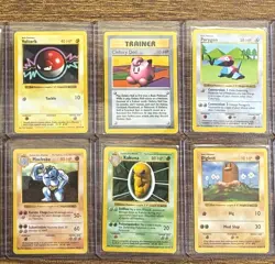 Pokemon 1999 Base Set Shadowless Lot - Vintage WOTC Cards - Rare & Commons LP/MP - Image 3