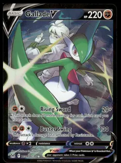 Pokemon Cards Gallade V TG19/TG30 Lost Origin Trainer Gallery Holo Rare V NM - Image 1