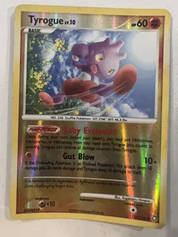 Tyrogue 126/146 Reverse Holo Legends Awakened Pokemon Card - Image 1